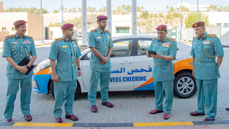 إطلاق برنامج فحص ذكي للسائقين في رأس الخيمة
