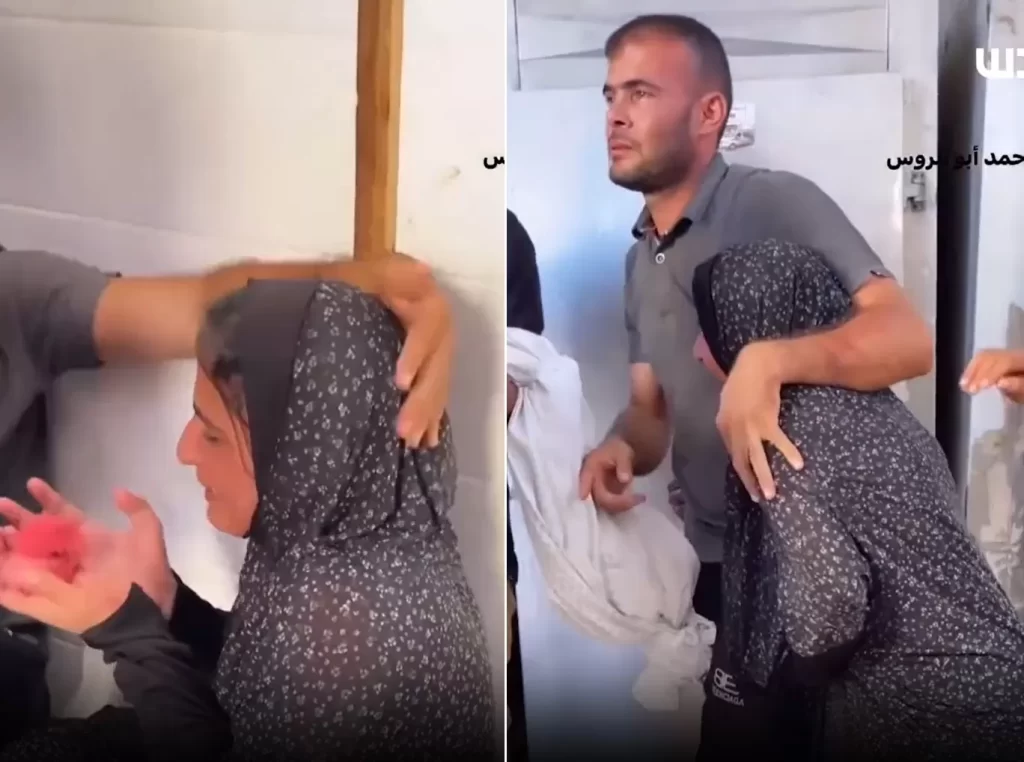 ربطة الشعر آخر ذكرى من أطفال غزة.. وداع مؤلم لطفلة استشهدت في غارة إسرائيلية (شاهد) وطن