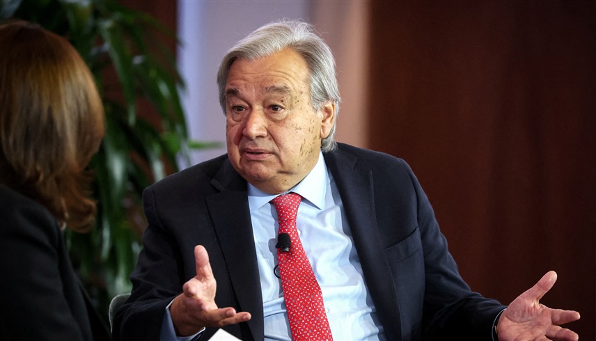 غوتيريش: يجب “التمييز” بين حماس والشعب الفلسطيني