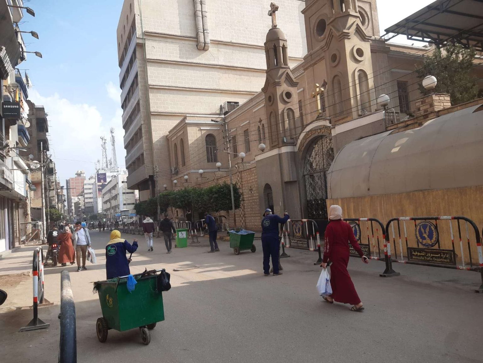 محافظ المنوفية يشدد على رفع درجة الإستعدادات القصوى لاحتفالات رأس السنة