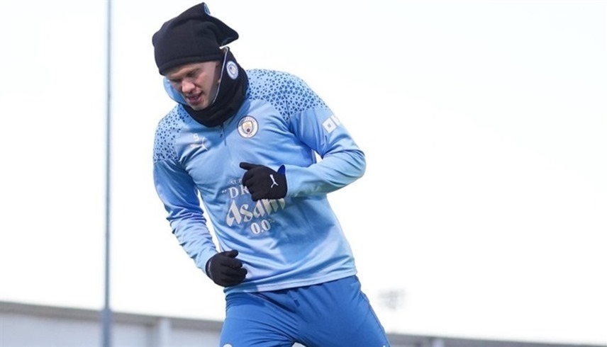 هالاند يواصل الغياب عن تدريبات مانشستر سيتي