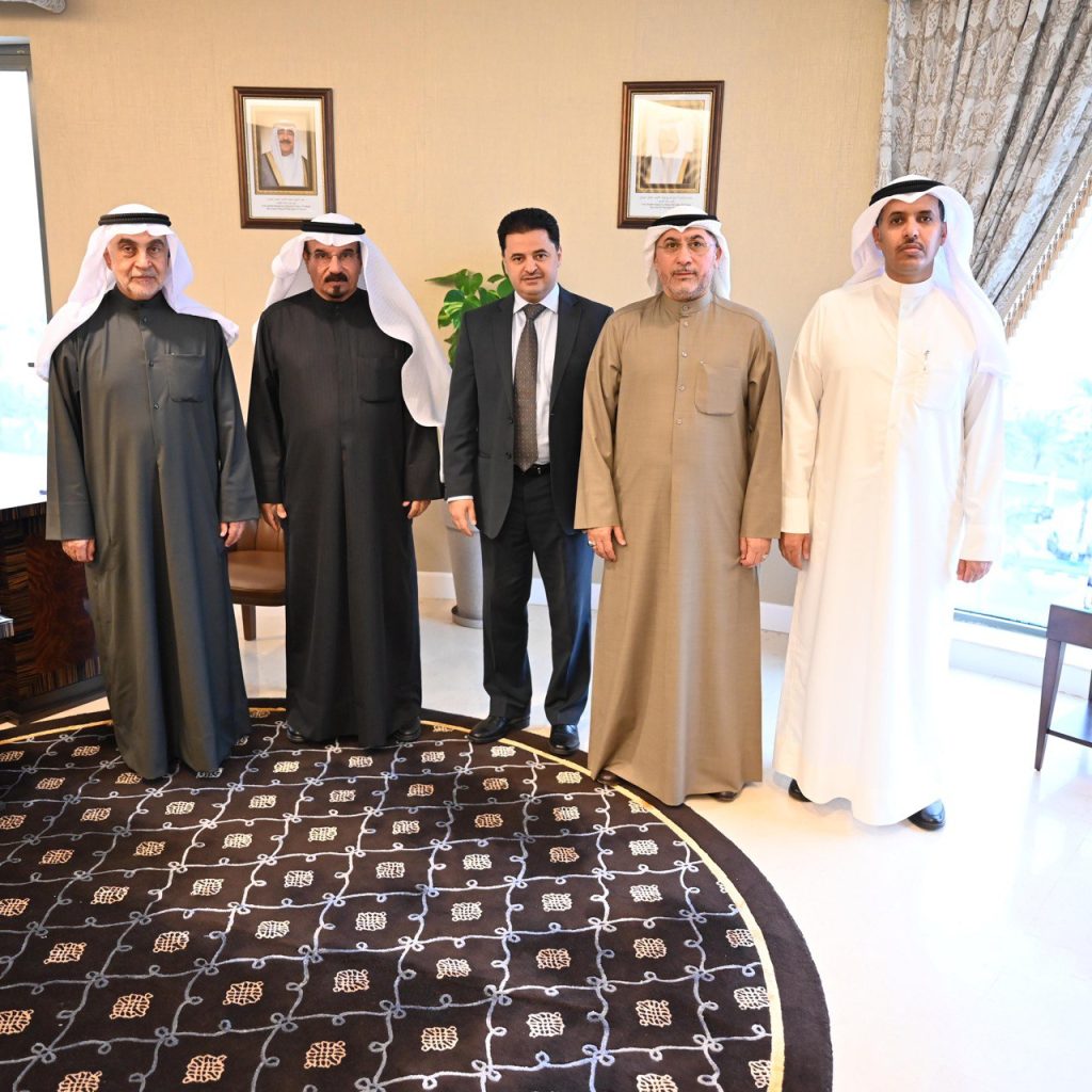 رئيس مجموعة الصداقة البرلمانية الكويتية الأردنية النائب مرزوق الحبيني يستقبل سفير الأردن لدى الكويت