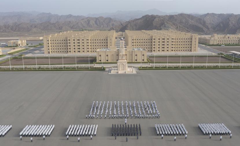 الاحتفال بتخريج دفعة من الشرطة المستجدين