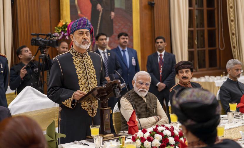 نص كلمة جلالة السلطان خلال مأدبة العشاء التي أقامتها رئيسة الهند تكريمًا للمقام السامي