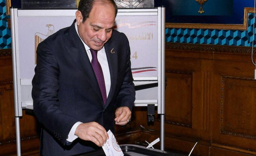 بـ 89.6% من الأصوات.. السيسي رئيسا لمصر لولاية ثالثة