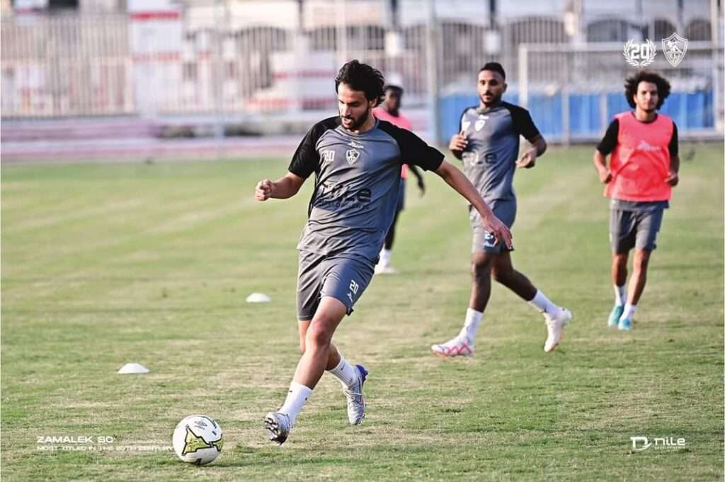 الاختبار الطبي يحسم مشاركة محمود علاء في مران الزمالك