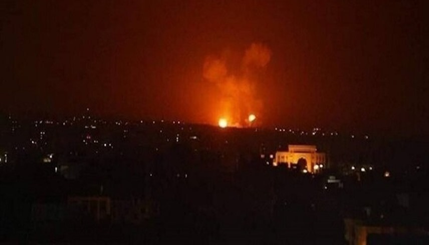 قوات الإحتلال تقصف محيط دمشق