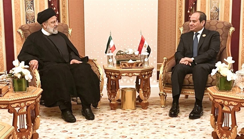 السيسي ورئيسي يبحثان حرب غزة وإعادة العلاقات في “الاتصال الأول”