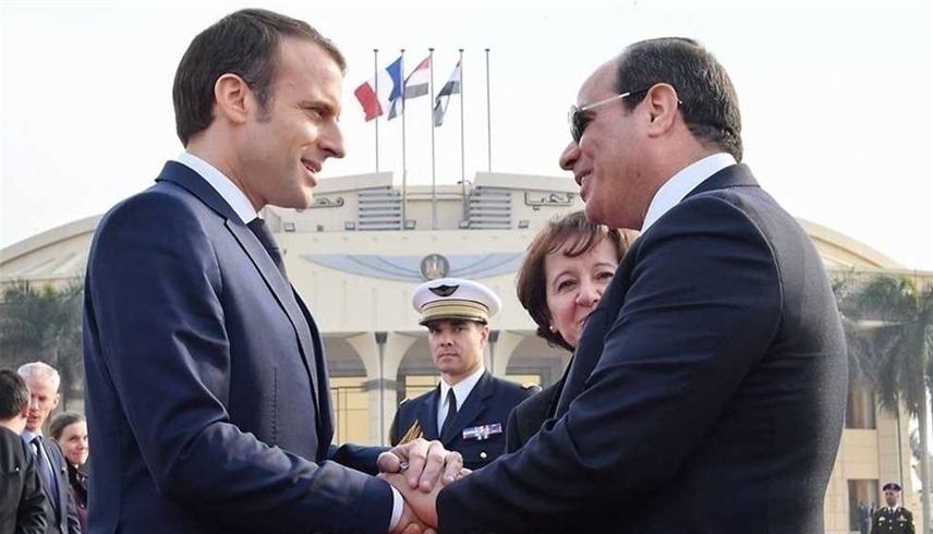 السيسي يؤكد لماكرون ضرورة وقف العمليات العسكرية في غزة