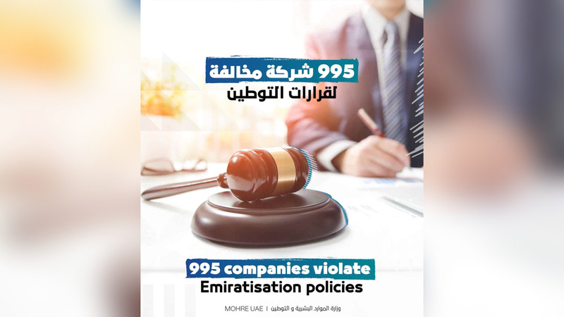 1660 حالة «توطين صوري».. ومخالفة 995 شركة خاصة