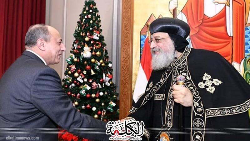 وزير الطيران المدني يهنئ البابا تواضروس الثاني بعيد الميلاد المجيد | ترانزيت المطار | بوابة الكلمة