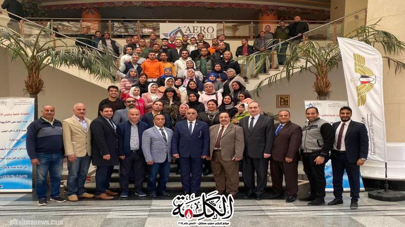 استمرار أعمال التطويروفعاليات رياضية وثقافية بنوادي إيروسبورت | ترانزيت المطار | بوابة الكلمة