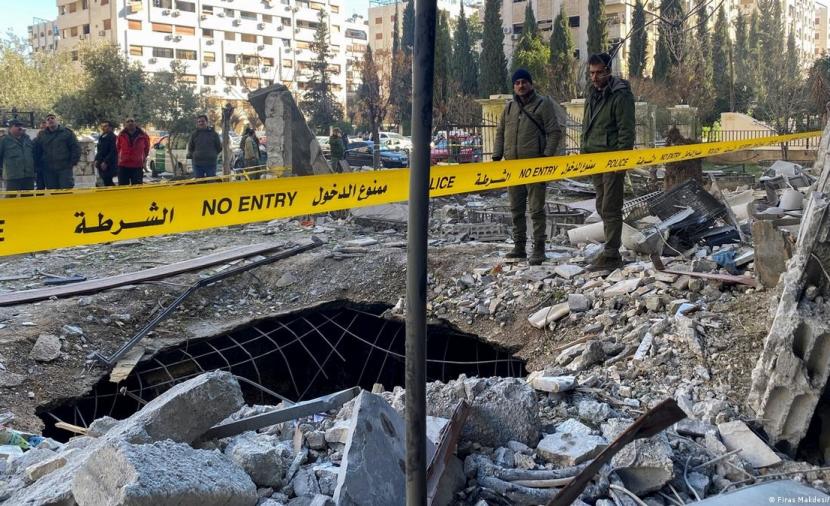 اغتيال قيادي في الحرس الثوري الإيراني بقلب دمشق في غارة إسرائيلية