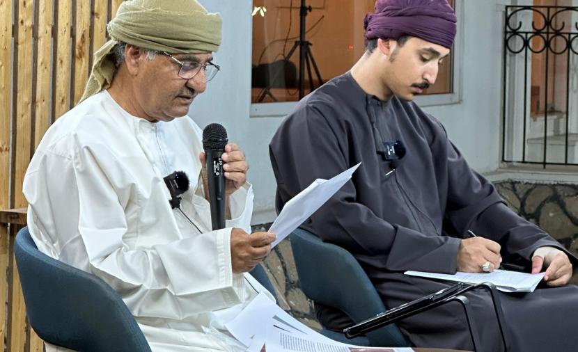 سماء عيسى يستعرض “حكايا الإبحار العماني” في أمسية ثقافية