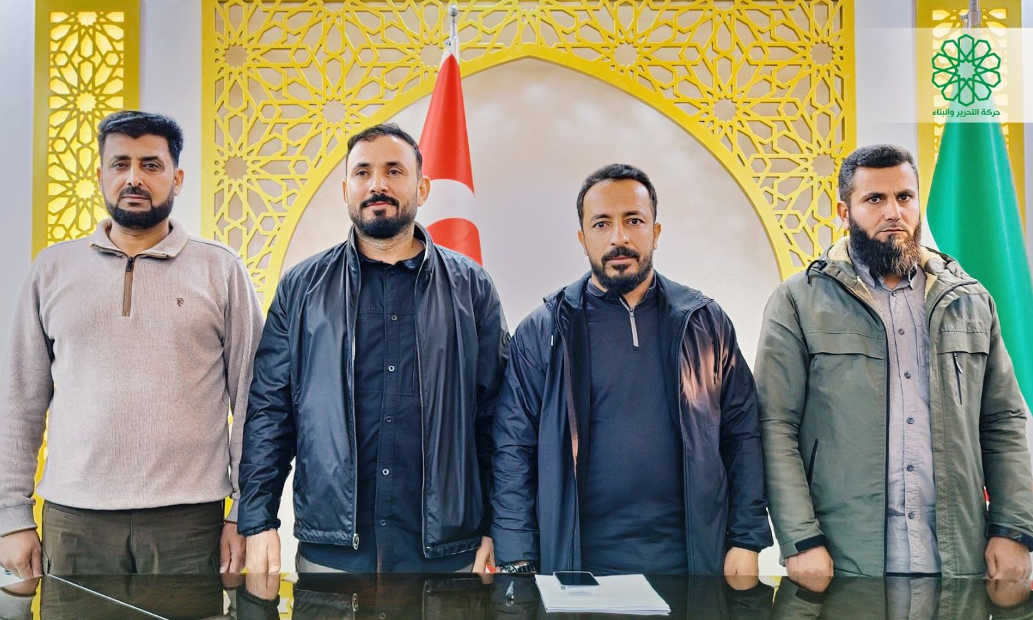 قيادات "حركة التحرير والبناء" في "الجيش الوطني السوري" – 8 من كانون الثاني 2024 (حركة التحرير والبناء)