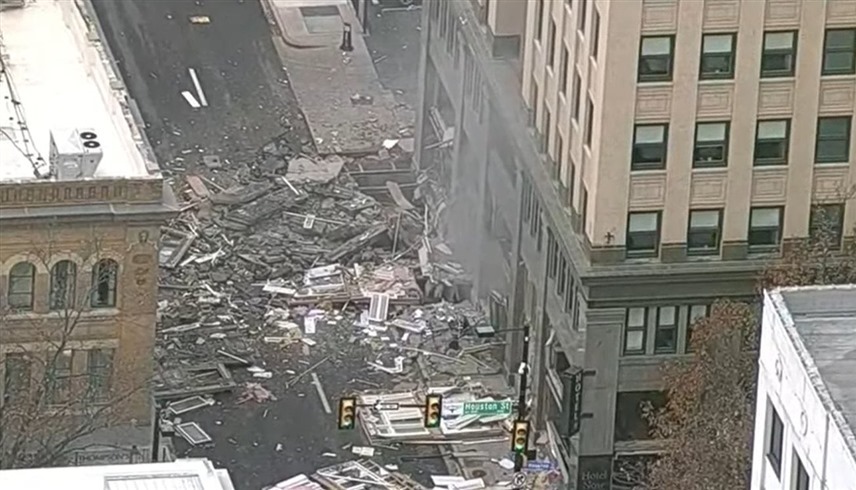 إصابة 21 شخصاً في انفجار بفندق بولاية تكساس