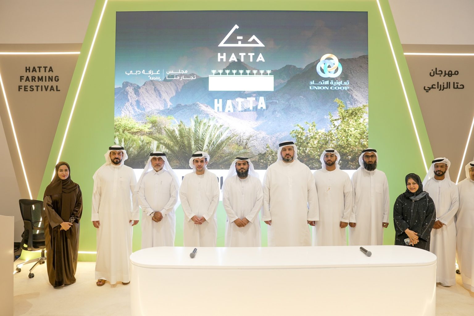 اتفاقية بين «تعاونية الاتحاد» و«مجلس تجار حتّا» لدعم منتجات المزارعين المحلية