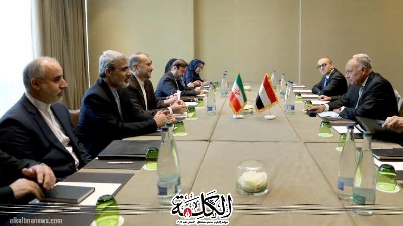 وزير الخارجية يلتقي بنظيره الإيراني على هامش اجتماعات مجلس حقوق الإنسان بجنيف | أخبار وتقارير | بوابة الكلمة