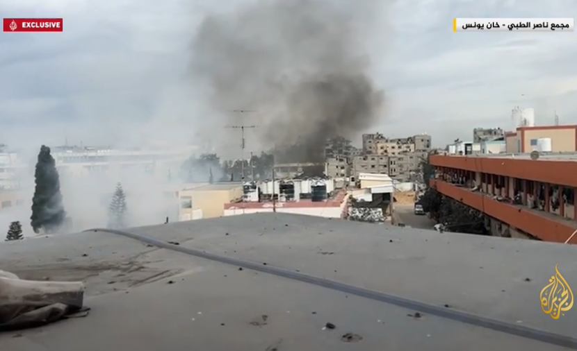 جرائم إنسانية متواصلة.. جيش الاحتلال يقتحم مجمع ناصر الطبي ويجرف المقابر الجماعية