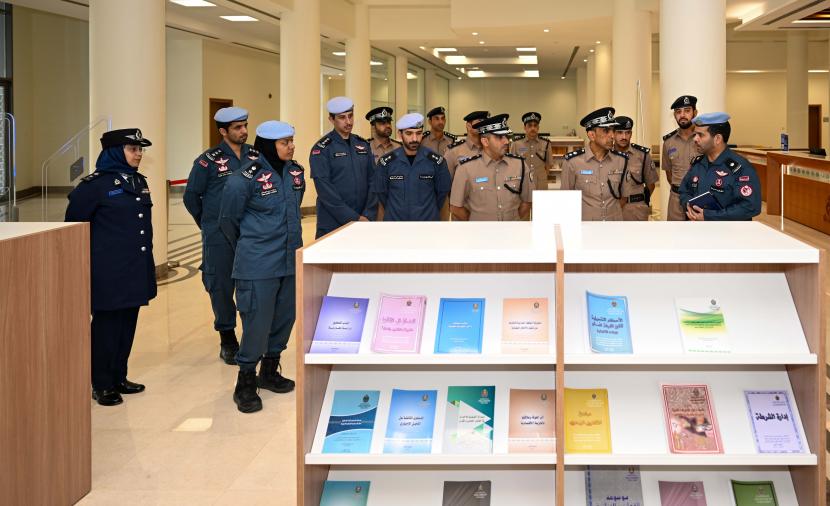 وفد من قوة لخويا بدولة قطر يزور أكاديمية السلطان قابوس لعلوم الشرطة