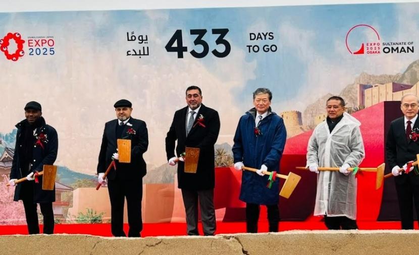 بدء الأعمال الإنشائية لجناح سلطنة عُمان في “إكسبو 2025” باليابان
