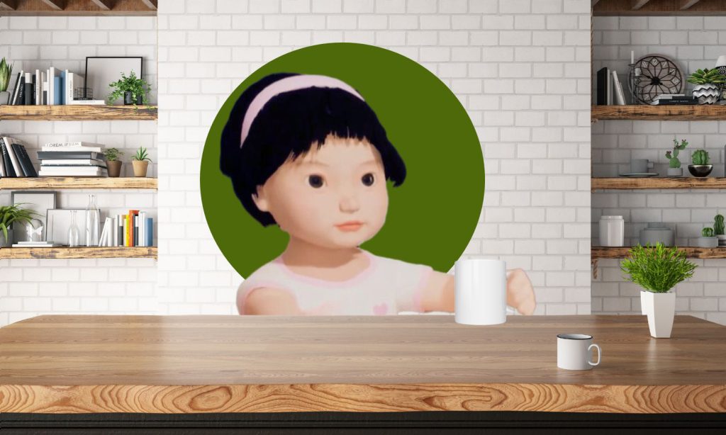 “تونغ تونغ”.. أول طفلة تعمل بالذكاء الاصطناعي