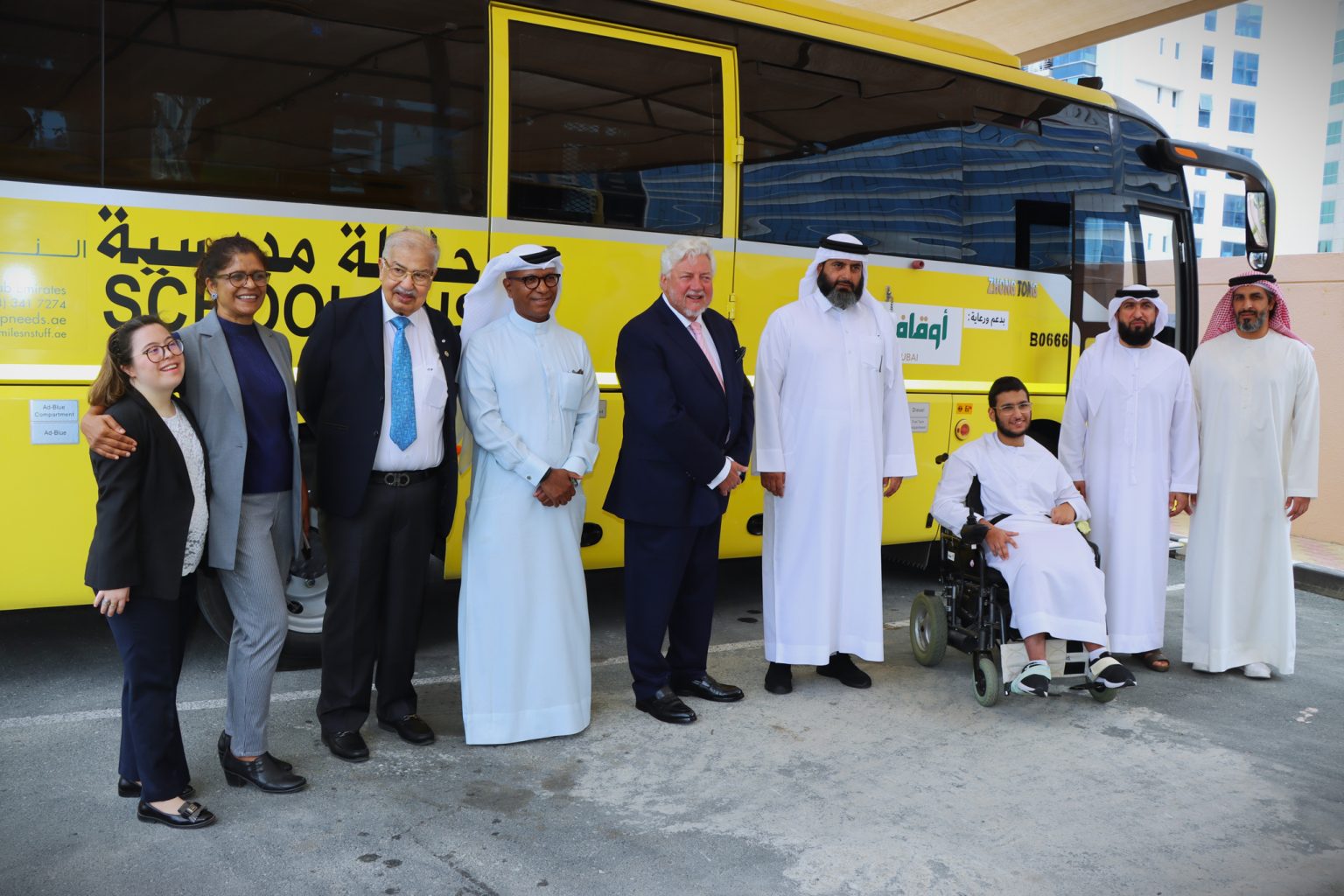 أوقاف دبي” تتعاون مع جمعية النور لتوفير نقل آمن لأصحاب الهمم