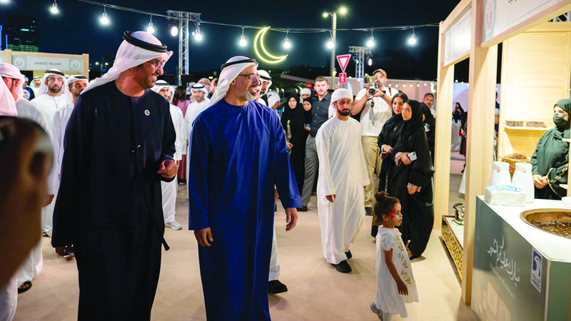 خالد بن محمد يحضر فعالية «أدنوك» الرمضانية