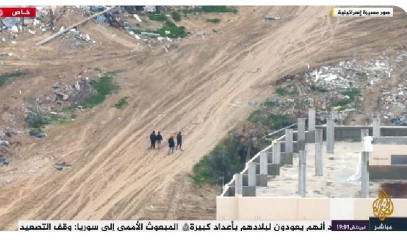 فيديو مروع.. قوات الاحتلال تقصف مدنيين عزل في غزة