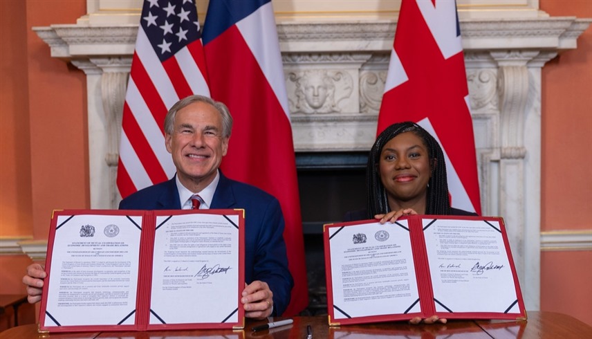 نكسة “بريكست” تدفع بريطانيا لتوقيع اتفاق تجاري مع تكساس