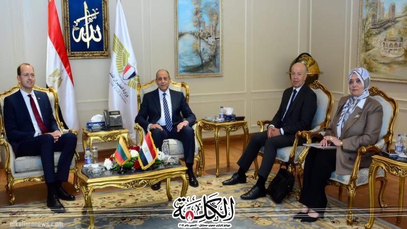 وزير الطيران المدني يبحث مع وزير النقل في ليتوانيا التعاون المشترك في النقـل الجوي | ترانزيت المطار | بوابة الكلمة