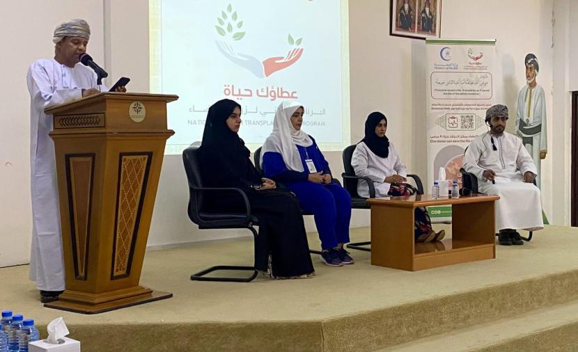 فعاليات توعوية حول “أهمية التبرع بالأعضاء” في الكلية المهنية بعبري
