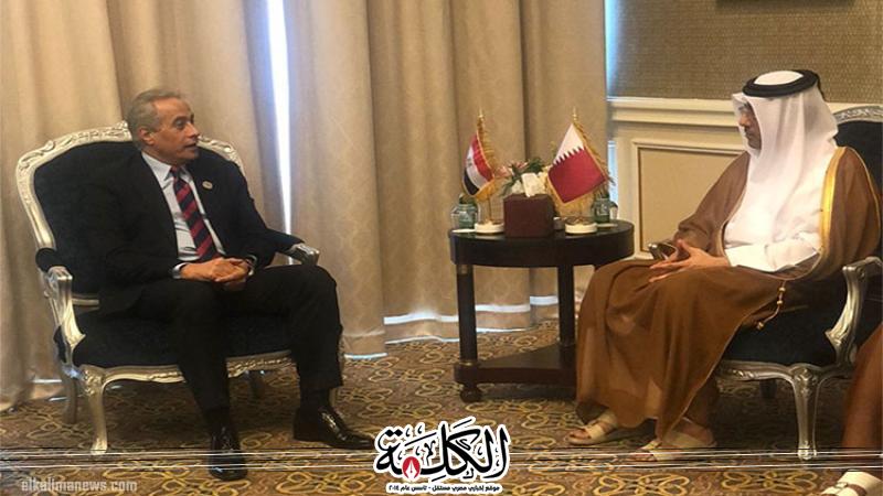 وزير العمل يلتقي نظيره القطري | أخبار وتقارير | بوابة الكلمة