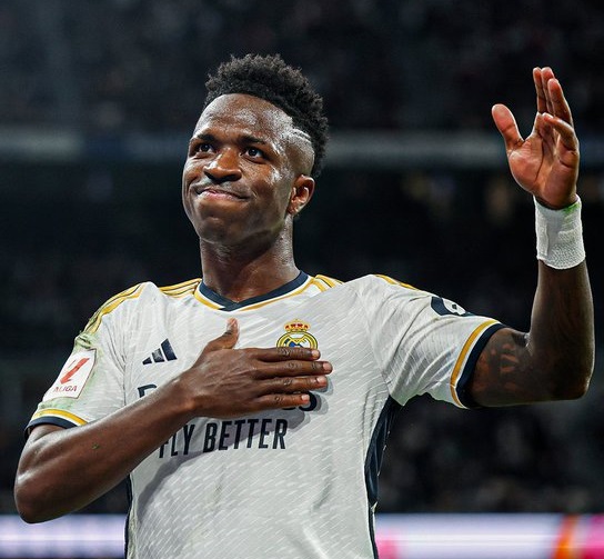 نجم ريال مدريد فينيسيوس ينفرد برقم قياسي في 2024