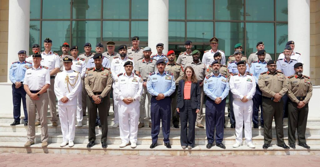 كلية مبارك العبدالله للقيادة والأركان تستضيف سفيرة المملكة المتحدة لإلقاء محاضرة عن (عمليات الاستقرار)