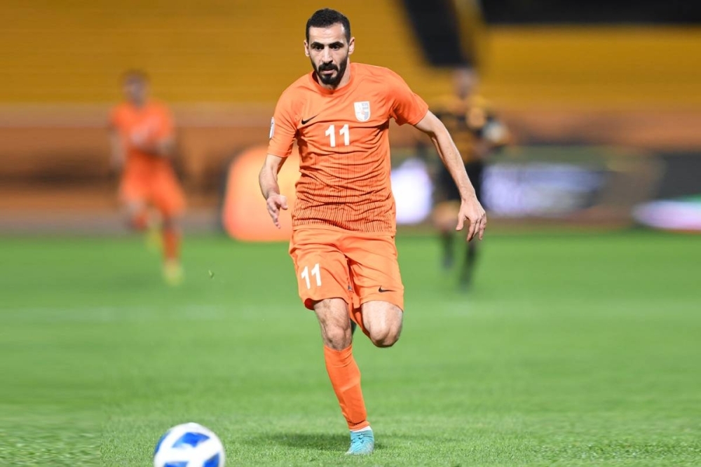 كاظمة يجدد للمهاجم أحمد العرسان للموسم الرابع