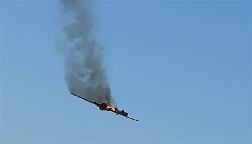 حزب الله يعلن إسقاط طائرة للاحتلال دون طيار في لبنان