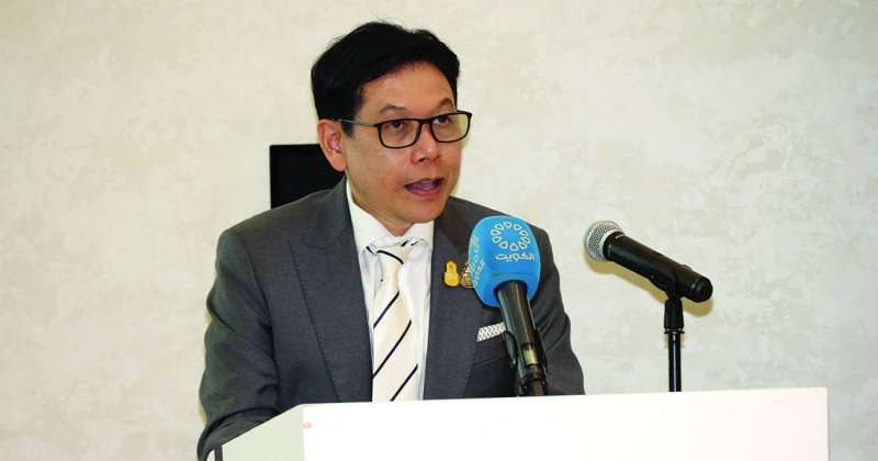 سفير تايلند لدى البلاد: تأشيرة طبية طويلة الأمد للمرضى الكويتيين