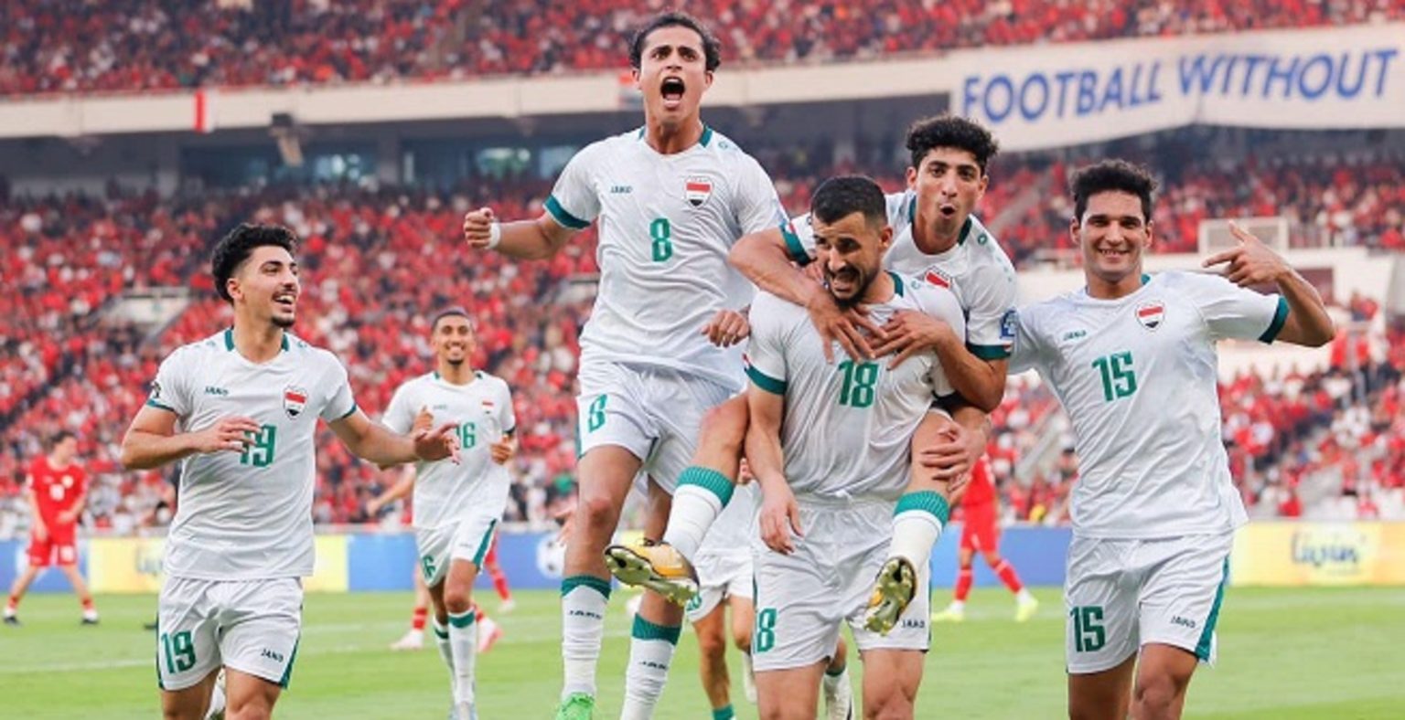 تصفيات آسيا لكأس العالم 2026: العراق يهزم إندونيسيا ويعزز صدارته للمجموعة