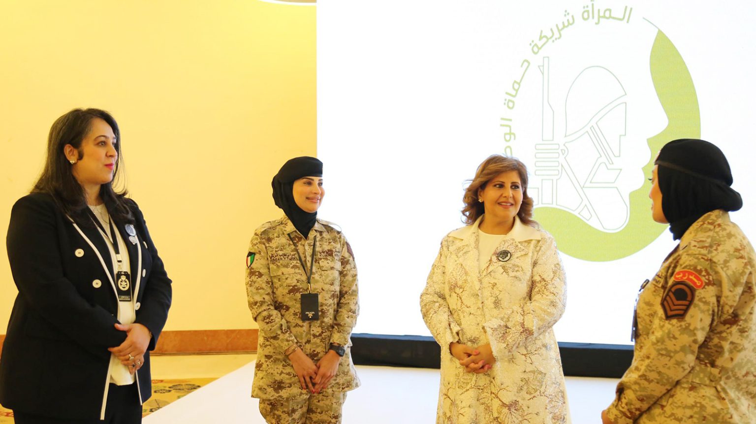 وزارة الدفاع تقيم احتفالية بعنوان (المرأة شريكة حماة الوطن)