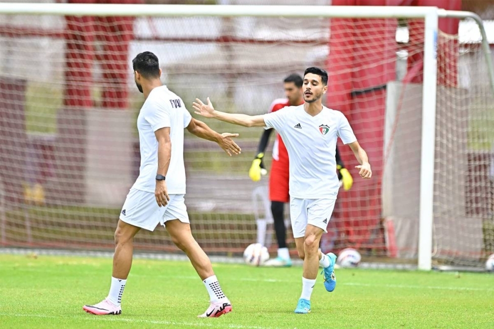 الأزرق يختتم تدريباته غداً في تايلند قبيل المغادرة للهند