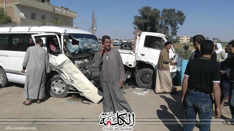 تصادم سيارة ملاكي وربع نقل على طريق أسيوط الصحراوي الغربي ووقوع إصابات | حوادث وقضايا | بوابة الكلمة