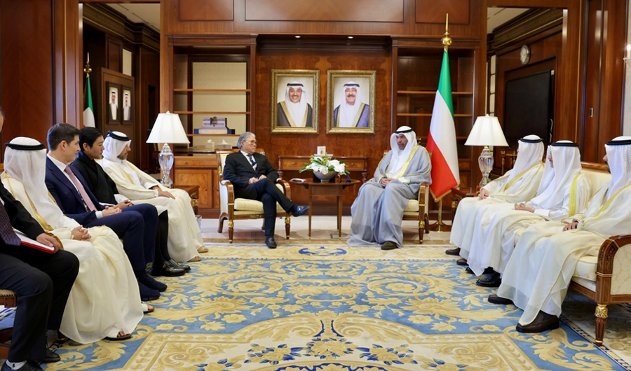 وزير الخارجية استقبل وفد المجلس الأولمبي الآسيوي