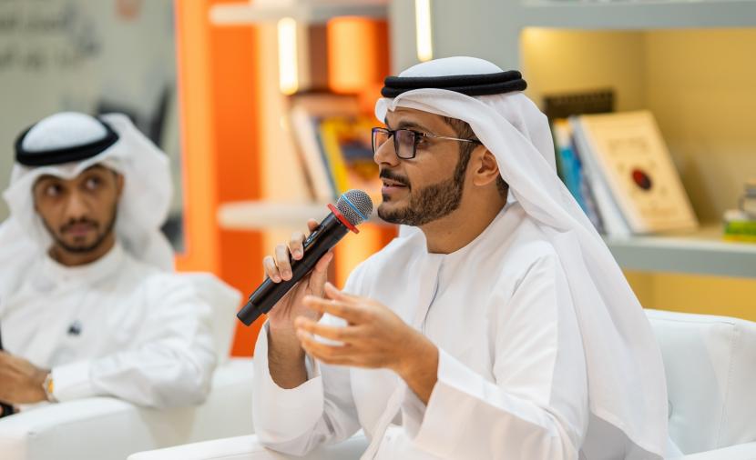 خالد المازمي وحمدان العامري يسردان تجربتهما الأدبية في “الشارقة الدولي للكتاب”