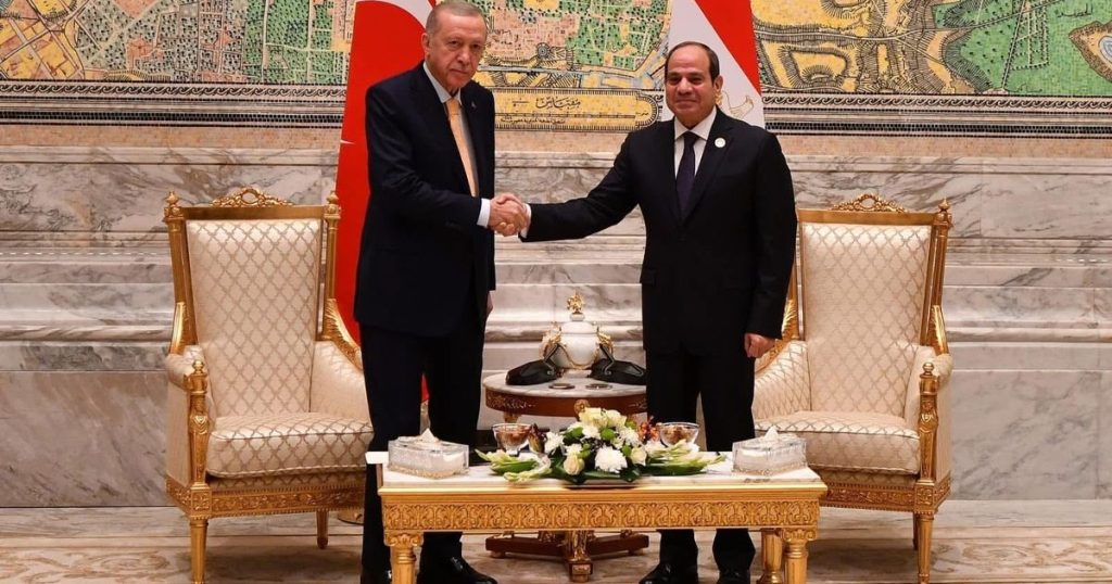 قمة الثمانية سوريا وفلسطين على طاولة مباحثات السيسي وأردوغان