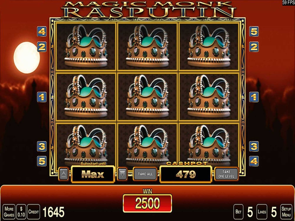 oryx casino games