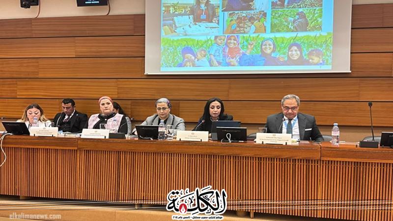 وزارة التضامن والمجالس القومية الوطنية يتجمعون في جنيف | أخبار وتقارير | بوابة الكلمة