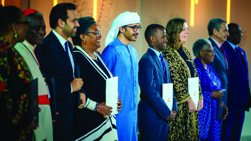 تكريم الفائزين بجائزة «زايد للأخوة الإنسانية 2025»