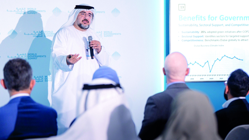 غرف دبي تصدر تقريراً حول دور «مؤشر مناخ الأعمال» في استشراف مستقبل الاقتصاد