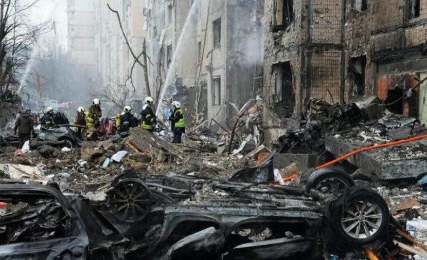 مقتل شخص في هجوم بطائرات مسيرة في أوكرانيا